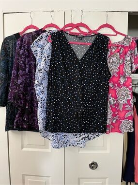 Bundle of Five 2X Tops /Blouses